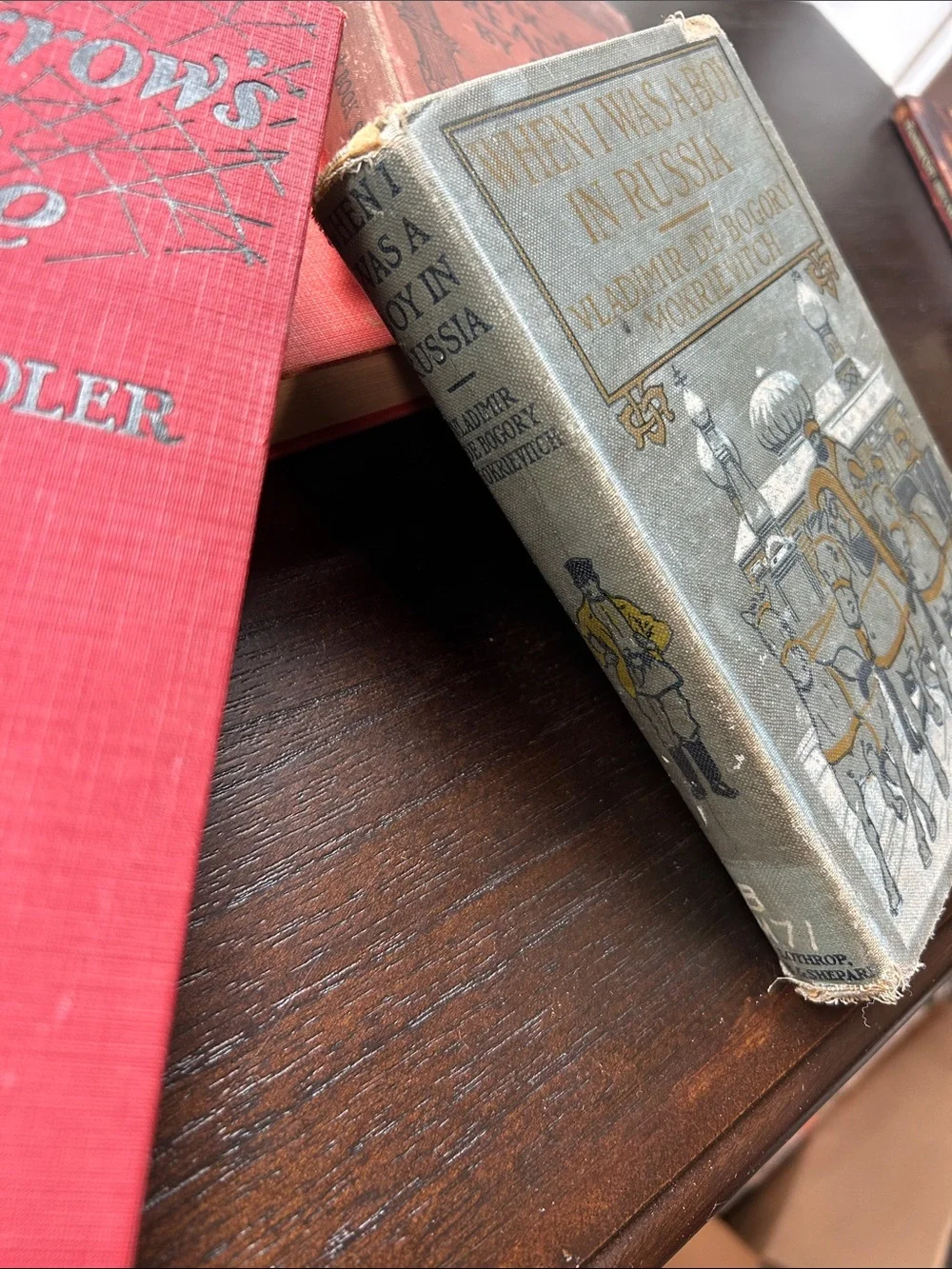 Vintage and Decorative Hardcover Books - Set of 4.